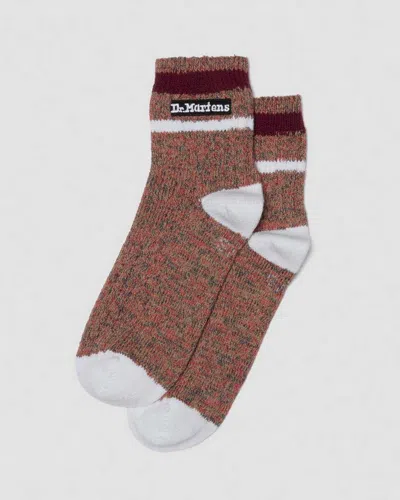 Dr. Martens' Short Marl Organic Cotton Blend Socks