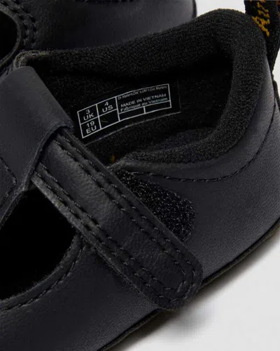 Dr. Martens' Newborn Polley Pu-coated Leather Mary Jane Shoes