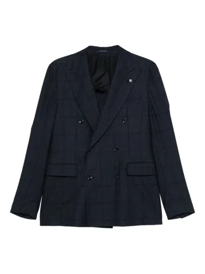 Tagliatore Double-breasted Checked Suit