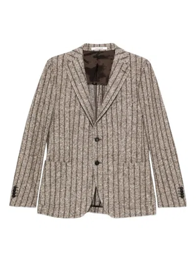 Tagliatore Striped-pattern Single-breasted Blazer