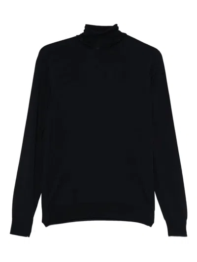 Drumohr Turtleneck Merino Wool Sweater With Long Sleeves
