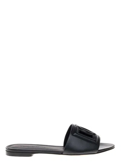 Dolce & Gabbana Dolce&gabbana Black Bianca Sliders
