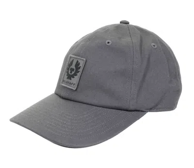 Belstaff Phoenix Logo Cap Tornado Grey