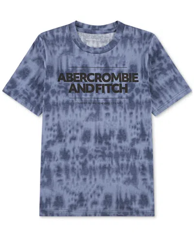 Abercrombie Boys Cinder Block T-shirt In Blue