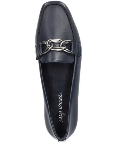 Easy Street Women's Femi Square-toe Slip-on Flats