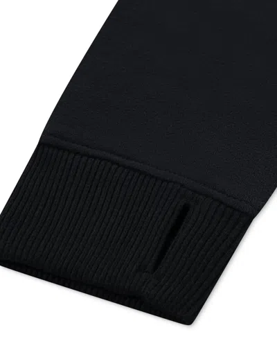 Abercrombie Boys Essential Full Zip Hoodie In Black