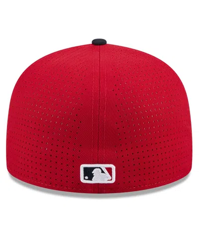 New Era Men's Red/navy St. Louis Cardinals 2025 Mlb All-star Game Side Patch 59fifty Fitted Hat