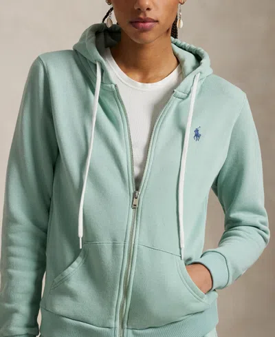 Polo Ralph Lauren Women's Cotton Fleece Full-zip Hoodie Sweatshirt