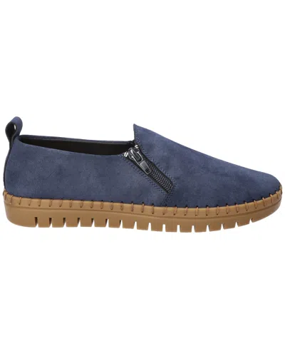 Easy Street Astoria Womens Round Closed Toe Slip-on Shoe In Blue