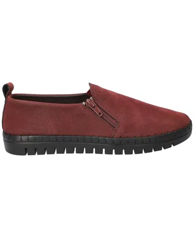 Easy Street Astoria Womens Round Closed Toe Slip-on Shoe In Burgundy