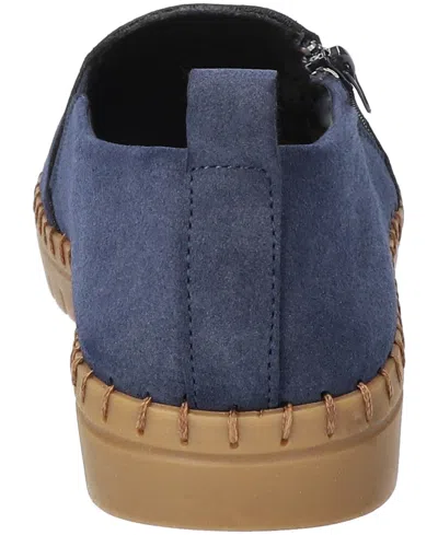 Easy Street Astoria Womens Round Closed Toe Slip-on Shoe In Blue