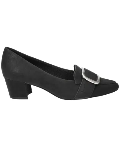 Easy Street Amber Pointed Toe Pump In Black