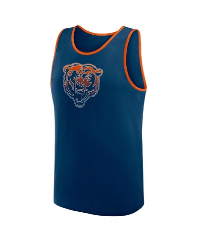 Logo Athletic Men's Navy Chicago Bears Unmatched Success Tank Top