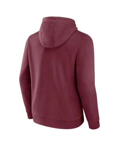 Fanatics Men's Maroon Minnesota Golden Gophers Arched Logo Pullover Hoodie In Burgundy
