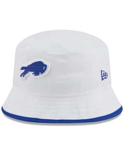New Era Men's White Buffalo Bills 2025 Nfl Training Camp Stretch Bucket Hat