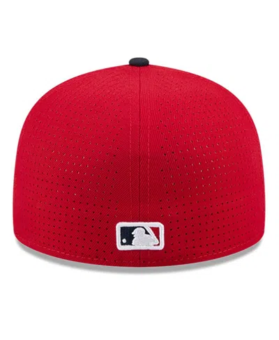 New Era Men's Red/navy Boston Red Sox 2025 Mlb All-star Game Side Patch 59fifty Fitted Hat