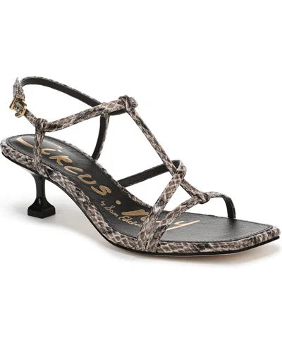 Circus Ny By Sam Edelman Women's Jaida Strappy Mid-heel Dress Sandals