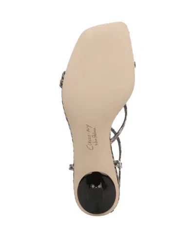 Circus Ny By Sam Edelman Women's Jaida Strappy Mid-heel Dress Sandals