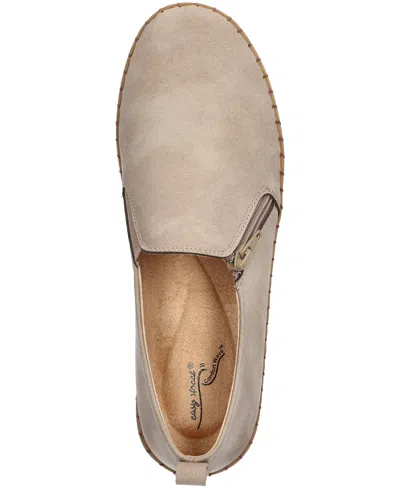 Easy Street Astoria Womens Round Closed Toe Slip-on Shoe In Brown