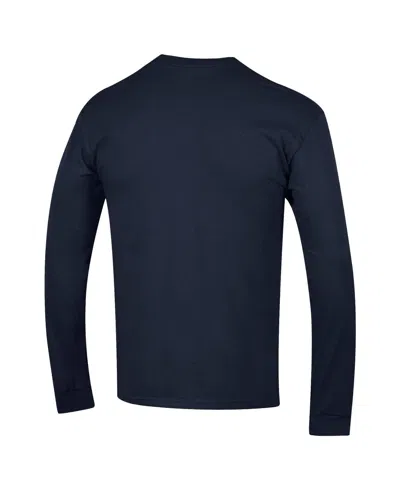 Champion Navy Syracuse Orange Basic Arch Long Sleeve T-shirt In Blue