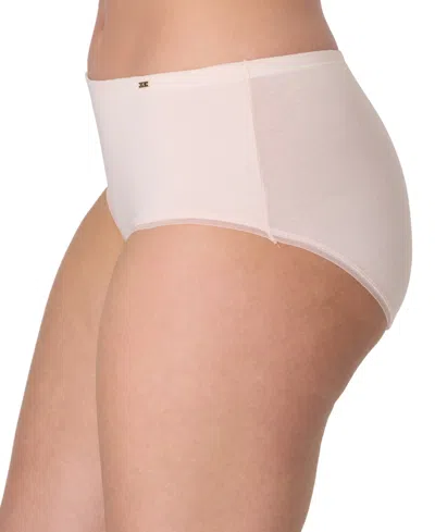 Bali Women's Lux Cotton Essentials Hipster Underwear Dflehp In Gray