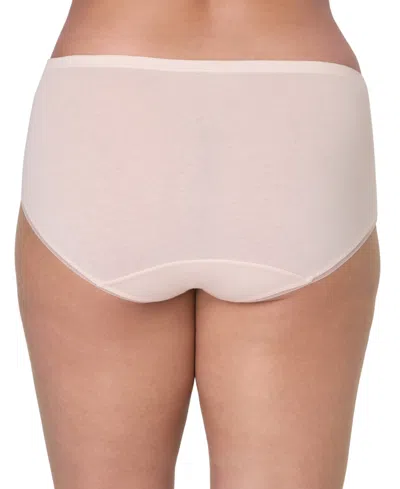 Bali Women's Lux Cotton Essentials Hipster Underwear Dflehp In Gray