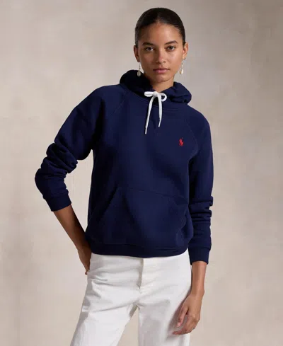 Polo Ralph Lauren Textured Cable Knit Cotton Sweatshirt With Zip Fastening