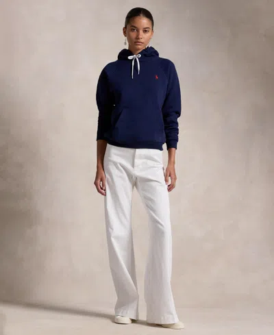 Polo Ralph Lauren Textured Cable Knit Cotton Sweatshirt With Zip Fastening