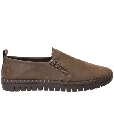 Easy Street Astoria Womens Round Closed Toe Slip-on Shoe In Brown