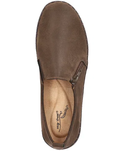 Easy Street Astoria Womens Round Closed Toe Slip-on Shoe In Brown