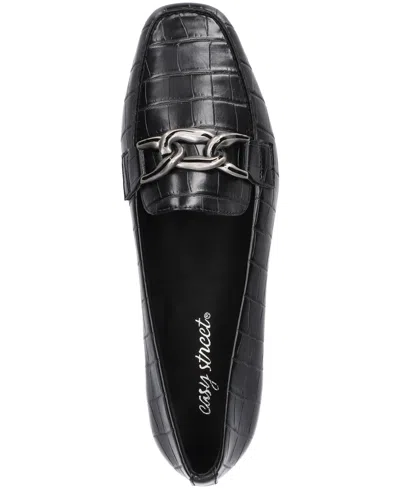 Easy Street Women's Femi Square-toe Slip-on Flats
