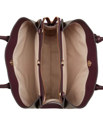Nine West Kyrie Triple Compartment Satchel Bag
