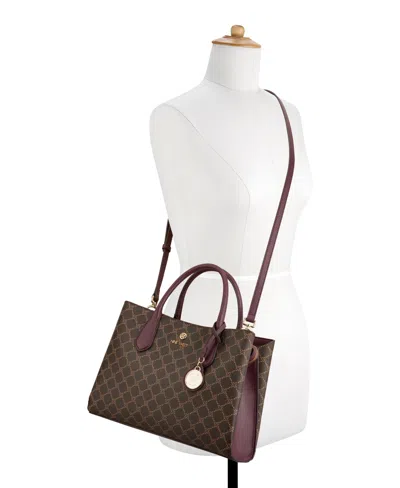 Nine West Kyrie Triple Compartment Satchel Bag