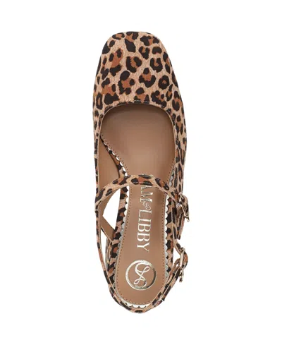 Sam & Libby Women's Grace Block Heel Slingback Mary Jane Pumps