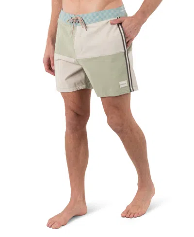 Hurley Men's Phantom Naturals Sessions Panel 16 Boardshorts In Green