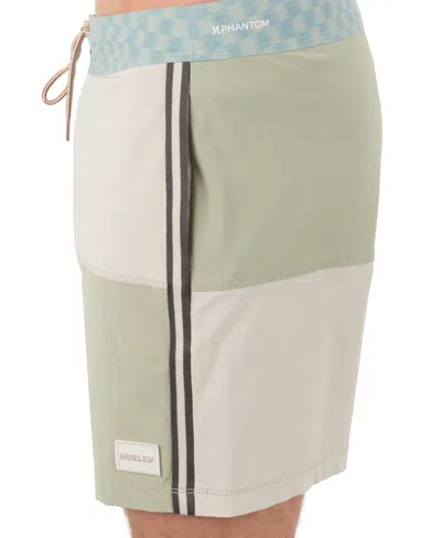Hurley Men's Phantom Naturals Sessions Panel 16 Boardshorts In Green