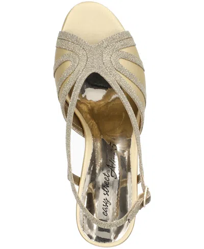 Easy Street Womens Starlight Heeled Sandals