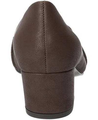 Easy Street Amber Pointed Toe Pump In Brown