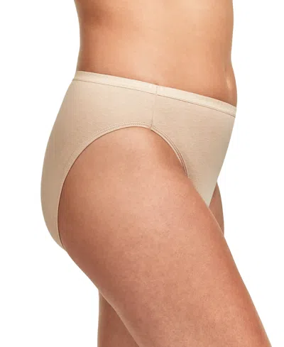 Hanes Women's 6-pk. Ultimate Breathable Cotton Bikini Underwear 42h6cc In Neutral