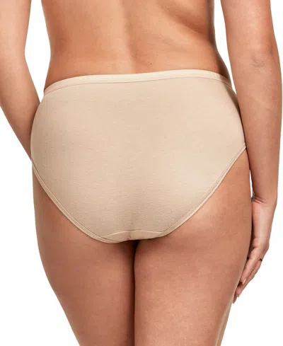 Hanes Women's 6-pk. Ultimate Breathable Cotton Bikini Underwear 42h6cc In Neutral
