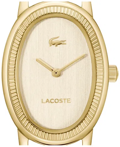 Lacoste Parisienne Mesh Strap Watch, 30mm X 22mm In Gold