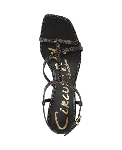 Circus Ny By Sam Edelman Women's Jaida Strappy Mid-heel Dress Sandals