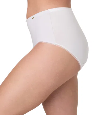 Bali Women's Lux Cotton Essentials Brief Underwear Dflebf