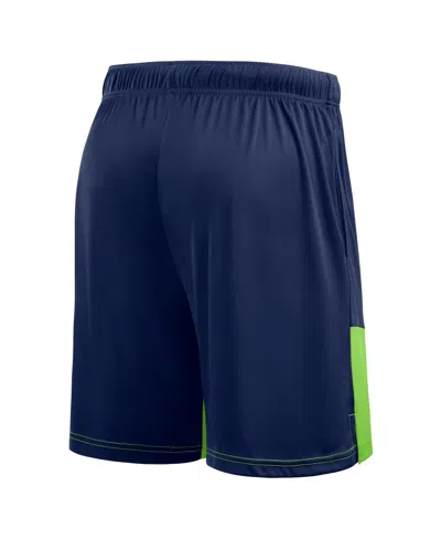 Logo Athletic Men's College Navy Seattle Seahawks Best Of The Best Shorts