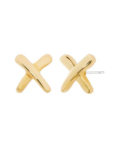 Jankuo Flower 14k Plated Stud-post Earrings