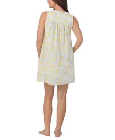 Eileen West Women's Cotton Sleeveless Short Chemise