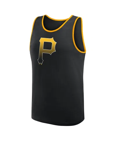 Logo Athletic Men's Black Pittsburgh Pirates Unmatched Success Tank Top