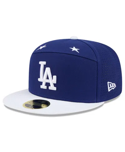 New Era Men's Royal/white Los Angeles Dodgers 2025 Mlb All-star Game Side Patch 59fifty Fitted Hat