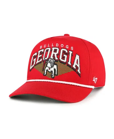 47 Brand Men's Red Georgia Bulldogs Pomona Rope Hitch Adjustable Hat