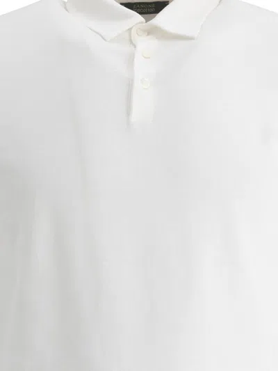 Zanone Polo Shirts White